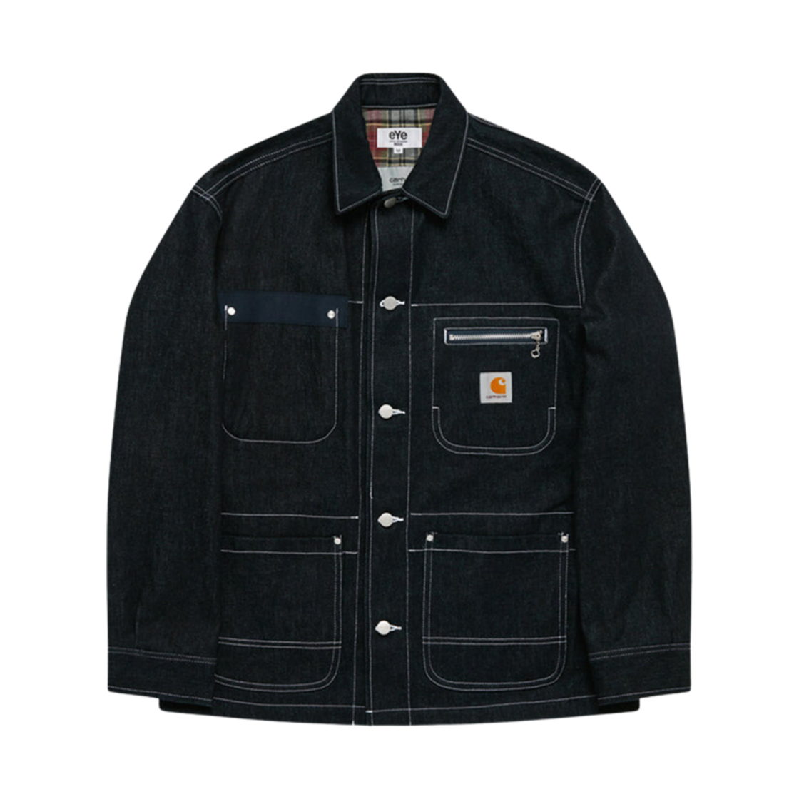 준야 와타나베 칼하트 초어 코트 인디고(Junya Watanabe Carhartt Chore Coat Indigo)