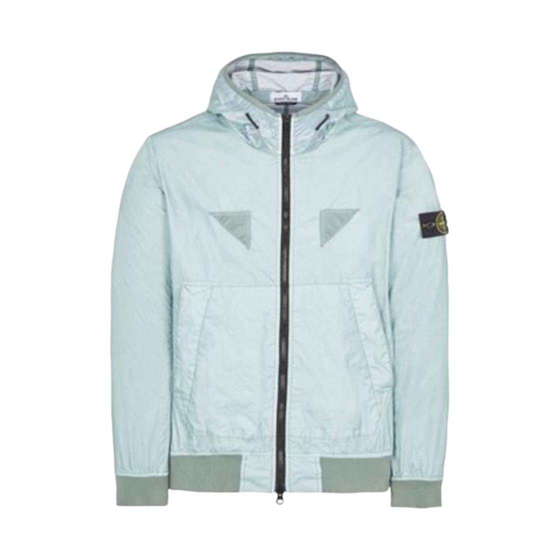 스톤 아일랜드 40723 멤브라나 3L TC 후드 자켓 스카이 블루 - 23SS
