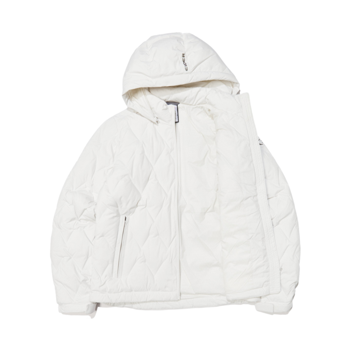 (W) 아이더 써모락 튜브 슬림 다운 자켓 크림((W) Eider Thermolock Tube Slim Down Jacket Cream) - 3
