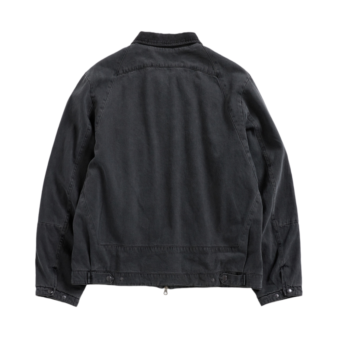 해칭룸 데님 워크 자켓 다이드 블루 그레이(Hatchingroom Denim Work Jacket Dyed Blue Grey) - 2