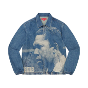 Supreme John Coltrane A Love Supreme Denim Harrington Jacket Blue - 21FW