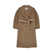 (W) Max Mara Madame 101801 Icon Coat Camel