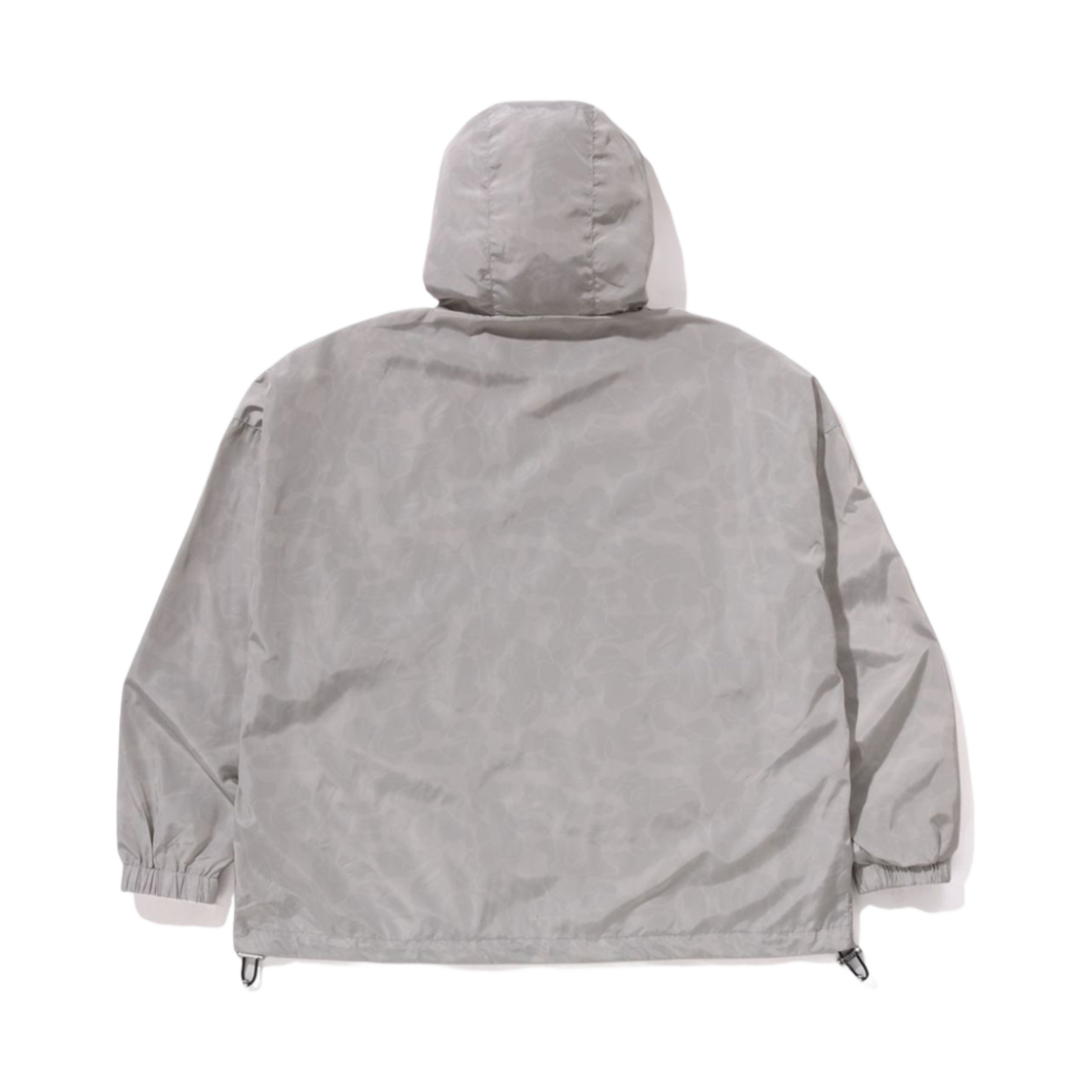 베이프 솔리드 컬러 나일론 후드 자켓 그레이(BAPE Solid Color Nylon Hooded Jacket Grey) - 2