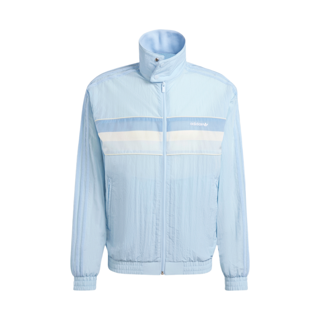 아디다스 80s 나일론 아카이브 3S 트랙탑 클리어 스카이 - KR 사이즈(Adidas 80s Nylon Archive 3S Track Top Clear Sky - KR Sizing) - 1