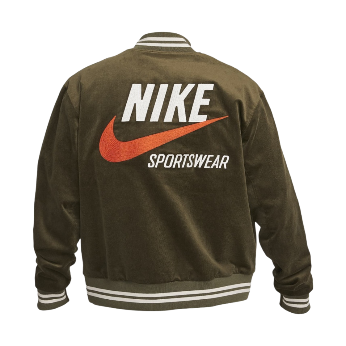 나이키 NSW 트렌드 봄버 자켓 카고 카키 - US/EU(Nike NSW Trend Bomber Jacket Cargo Khaki - US/EU) - 2