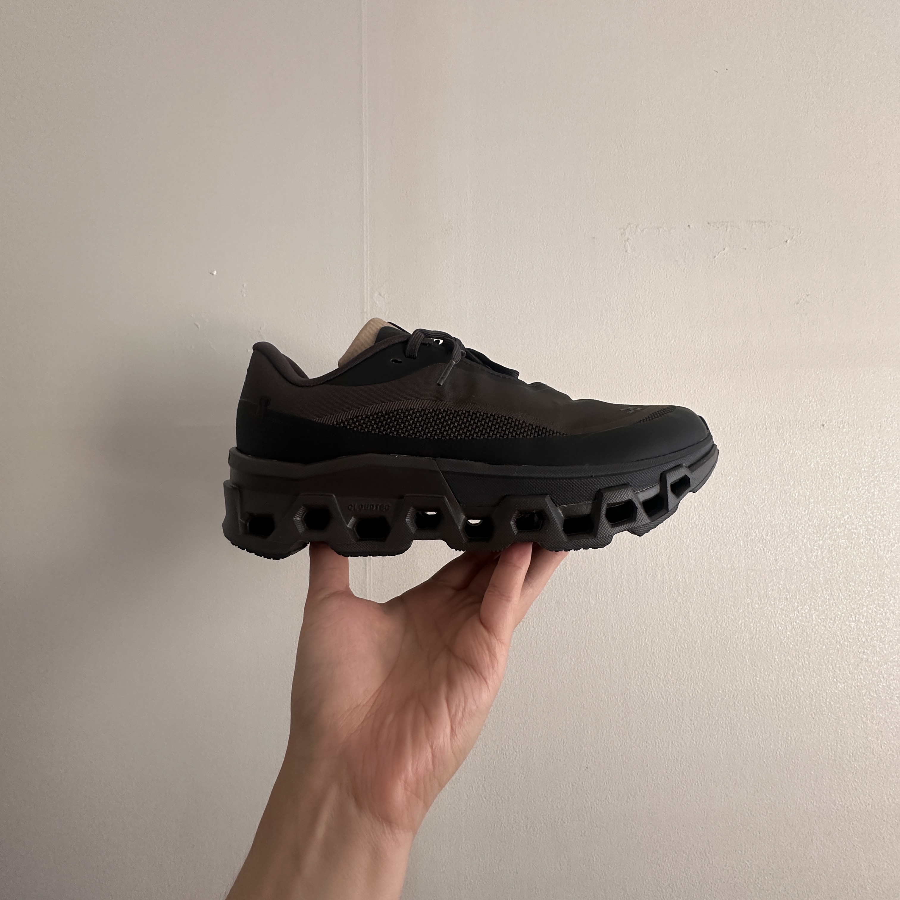 On Running x Post Archive Faction (Paf) Cloudmonster 2 Thorn Brown 착용 스타일 - 1