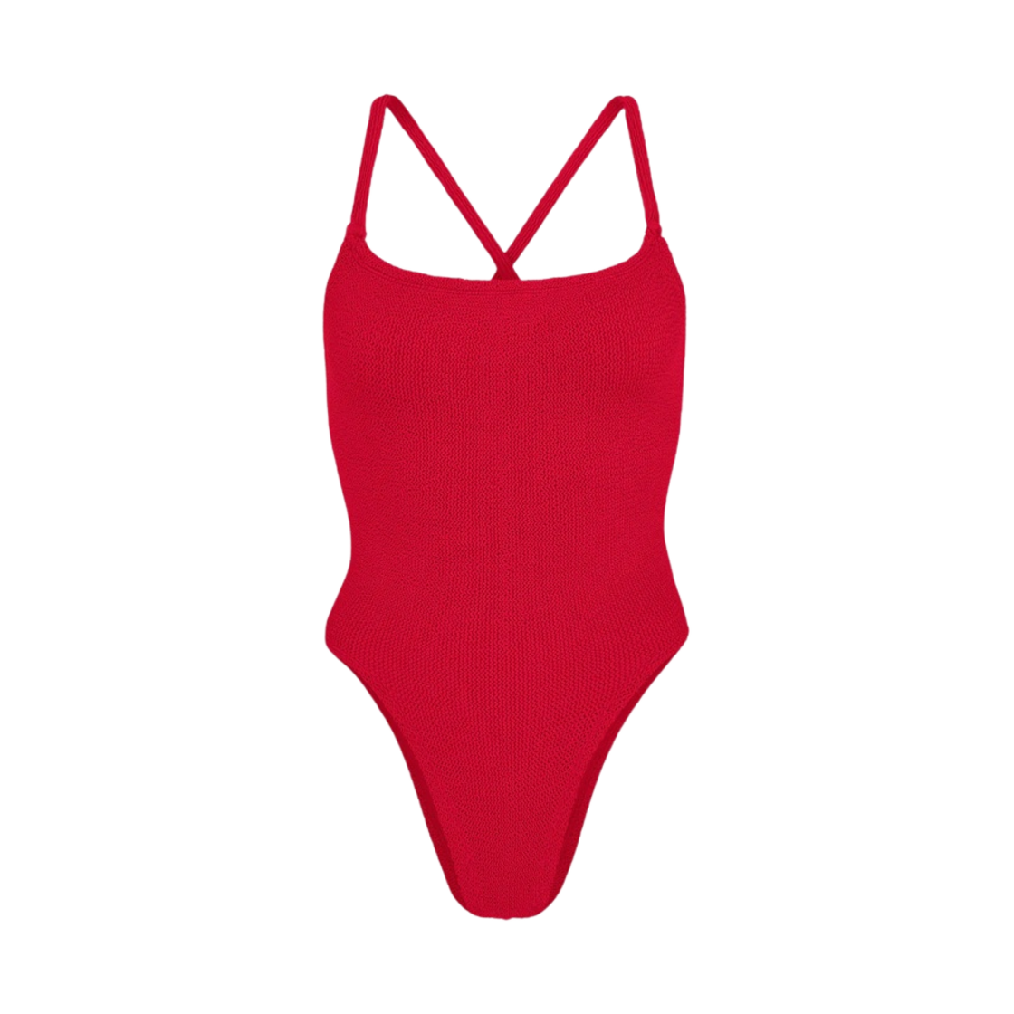 - (W) Hunza G Bette Swim Red