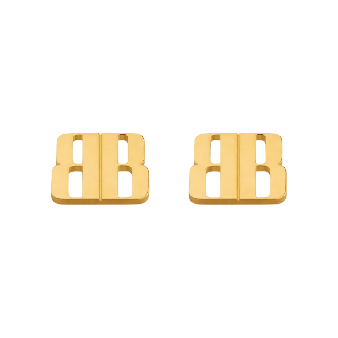 831953TZ99G0705 Balenciaga Nano Stud Earrings Gold