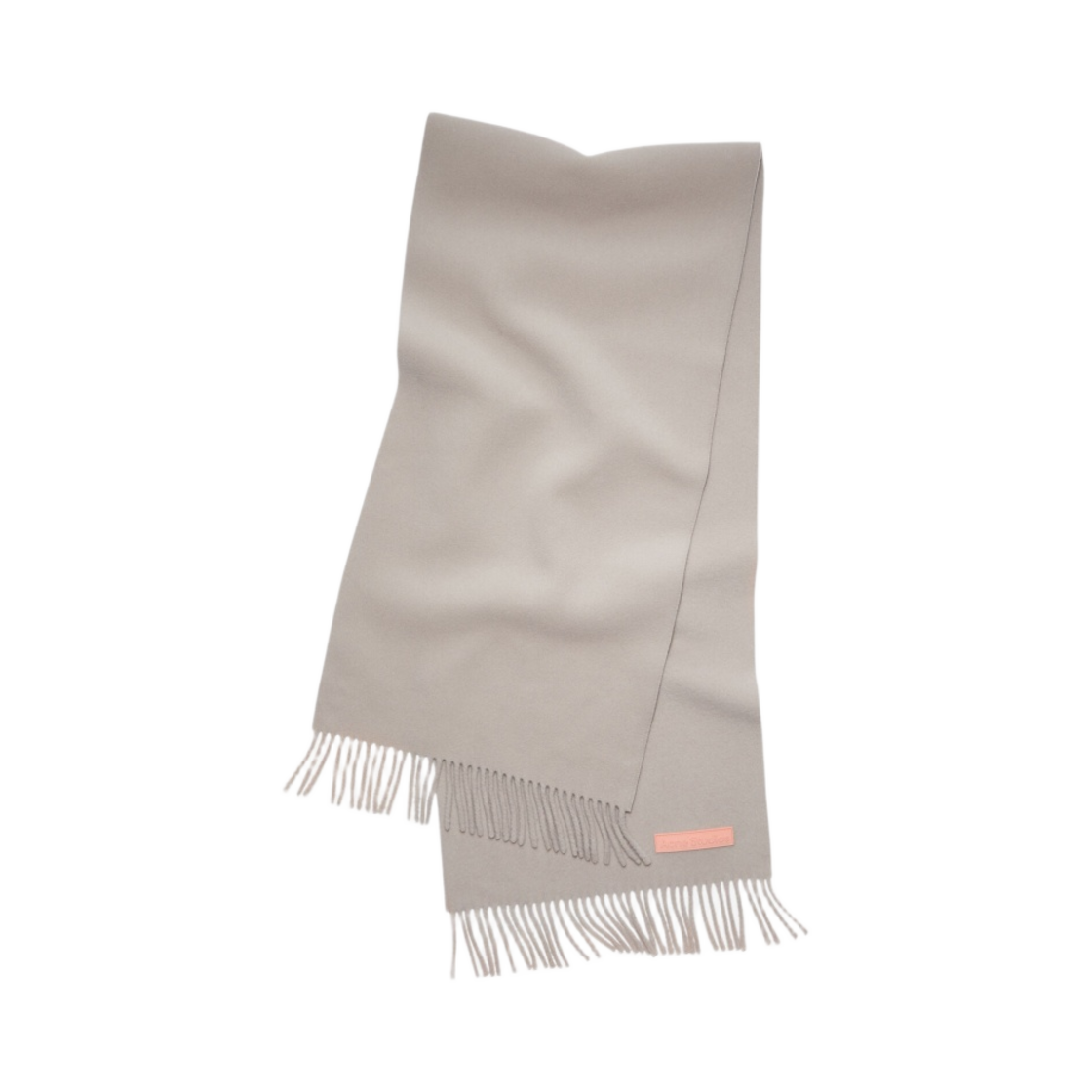 아크네 스튜디오 울 프린지 머플러 더스티 그레이