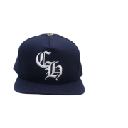 Chrome Hearts CH 5 Panel Hat Navy