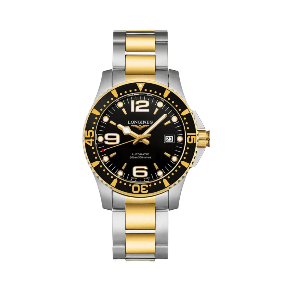 론진 하이드로콘퀘스트 오토매틱 41mm 스테인리스 스틸 블랙(Longines Hydroconquest Automatic 41mm Stainless Steel Black)