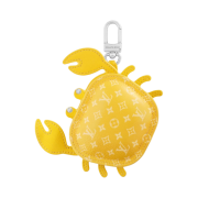 Louis Vuitton LV Crab Bag Charm Yellow