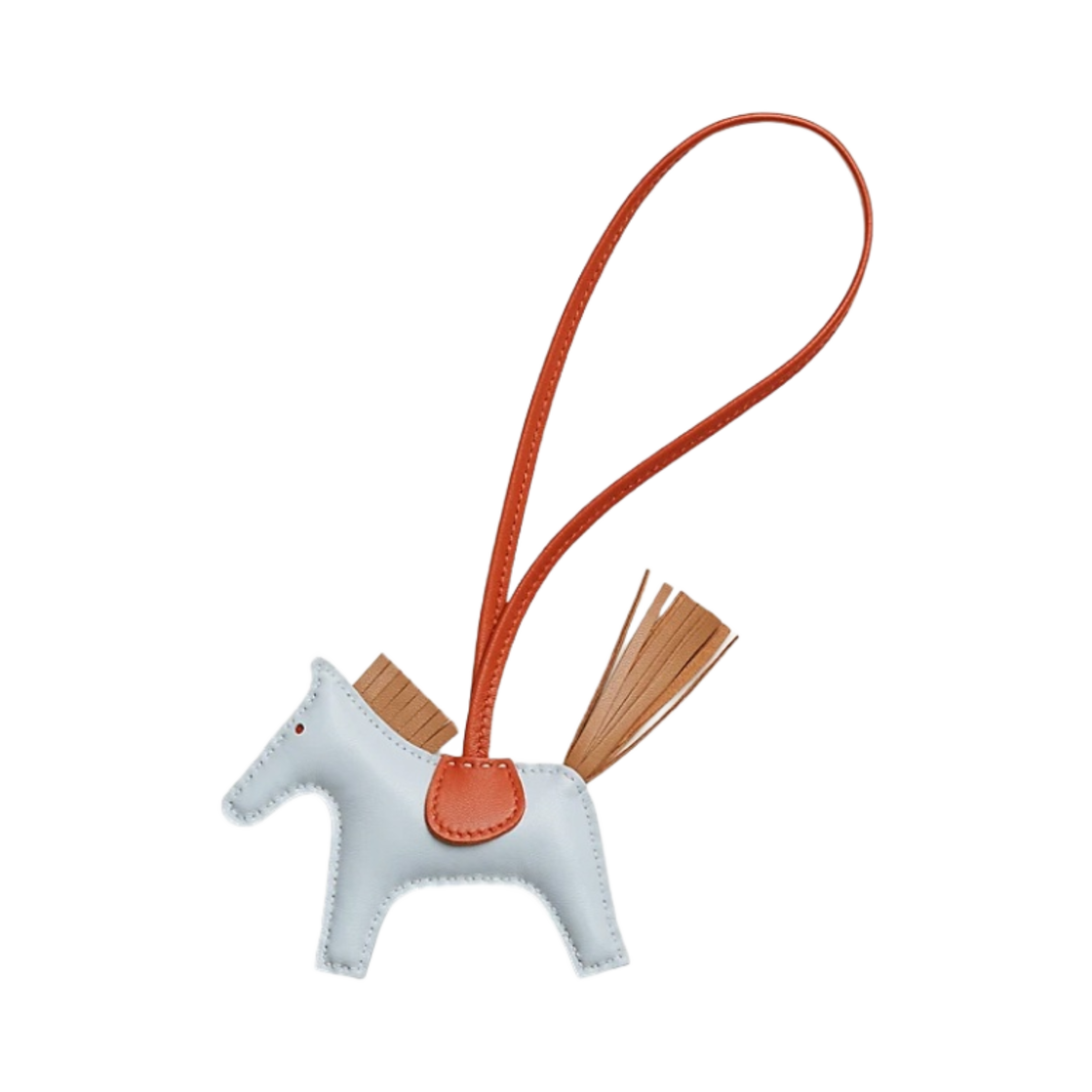 에르메스 로데오 PM 참 밀로 & 블루 브룸 차이 꼬르날린(Hermes Rodeo PM Charm Milo & Bleu Brume Chai Cornaline) - 1