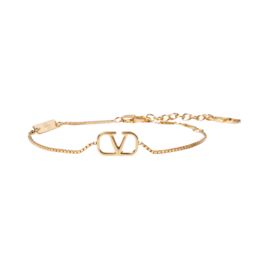 J0N40METCS4 Valentino Vlogo Signature Metal Bracelet Gold