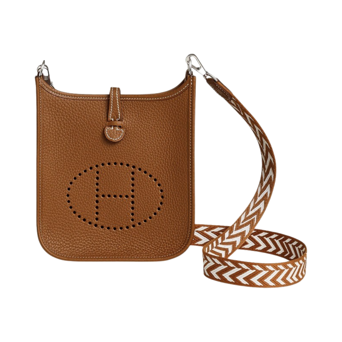 에르메스 에블린 16 아마존 백 클레망스 & 팔라듐 하드웨어 골드 블랑(Hermes Evelyne 16 Amazone Bag Clemence & Palladium Gold Blanc) - 1