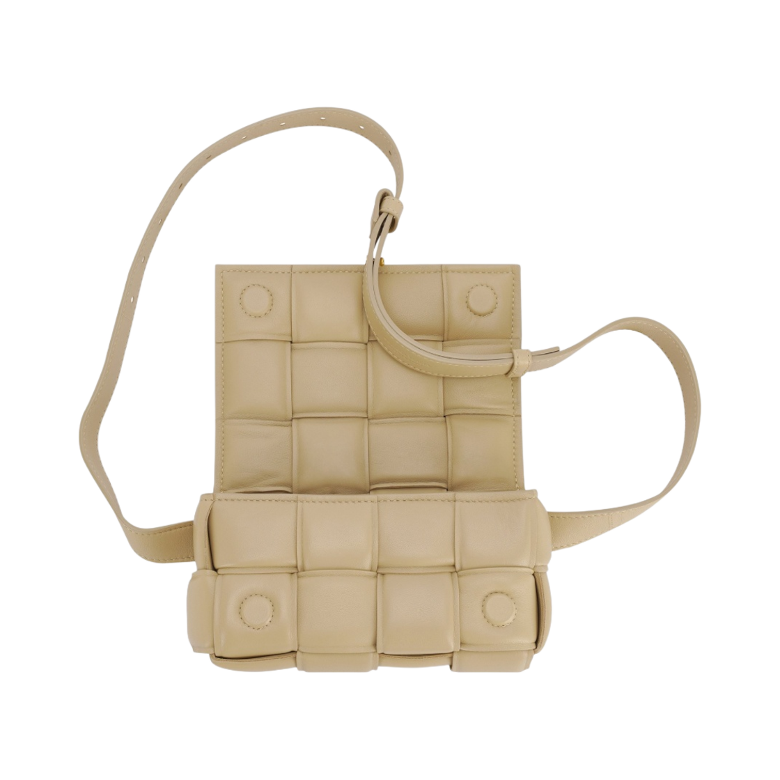 보테가 베네타 패딩 카세트 벨트백 포리지(Bottega Veneta Padded Cassette Belt Bag Porridge) - 2