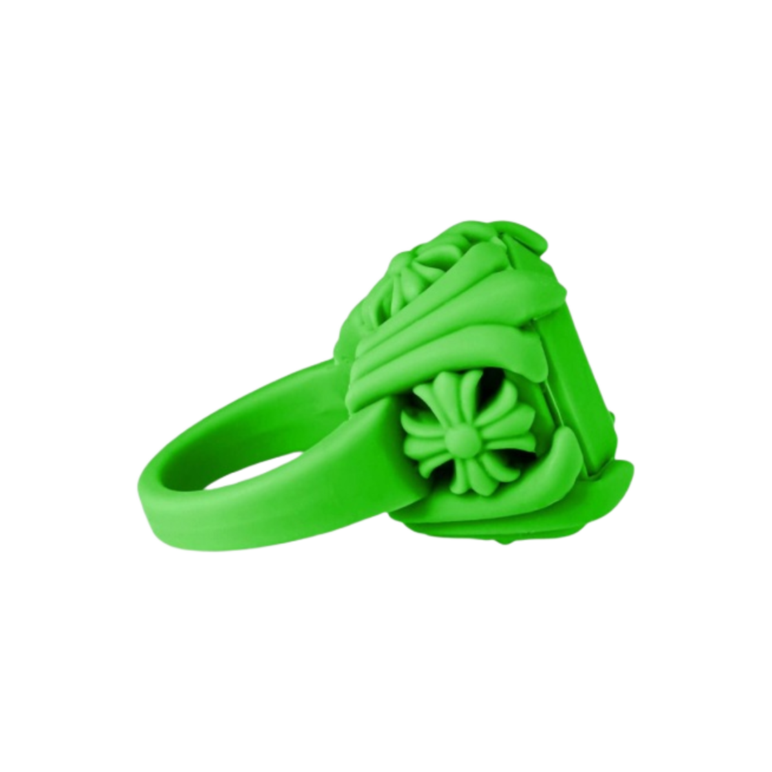 入手困難★送料無料【Chrome Hearts】Cock & Tail Ring Green 入手困難☆送料無料【Chrome Hearts】Cock & Tail Ring Green