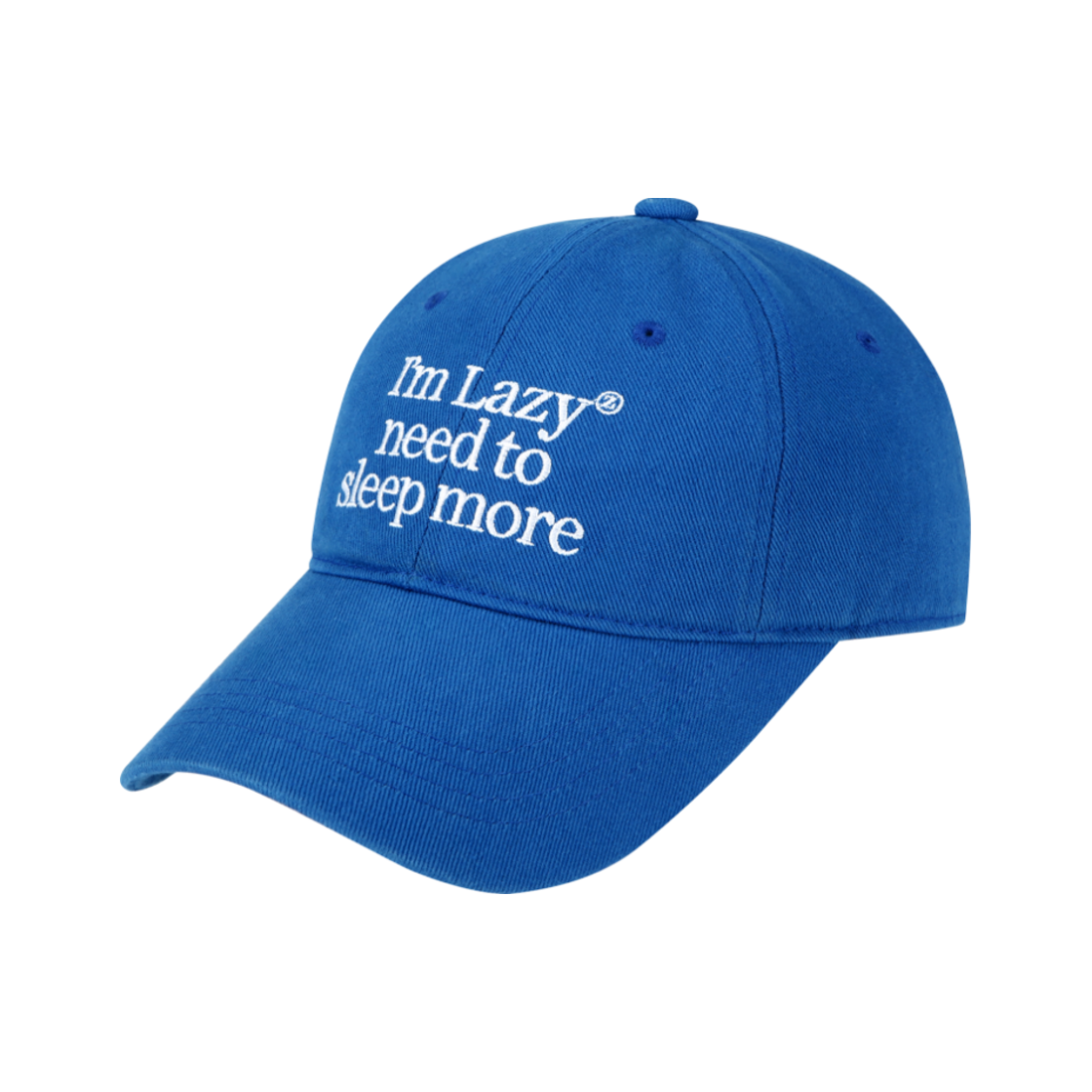 Sleep More Washing Ball Cap - blue Lazyz Sleep More Washing Ball Cap Blue