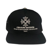 Chrome Hearts Printed Cross Trucker Hat Black