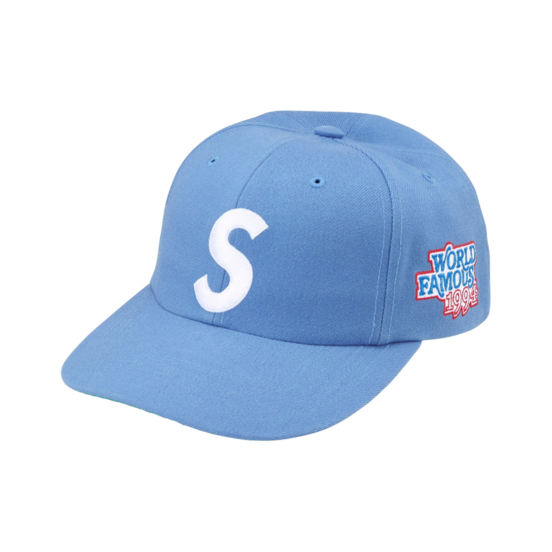 슈프림 월드 페이머스 S 로고 6-패널 라이트 블루 - 25SS(Supreme World Famous S Logo 6-Panel Light Blue - 25SS)