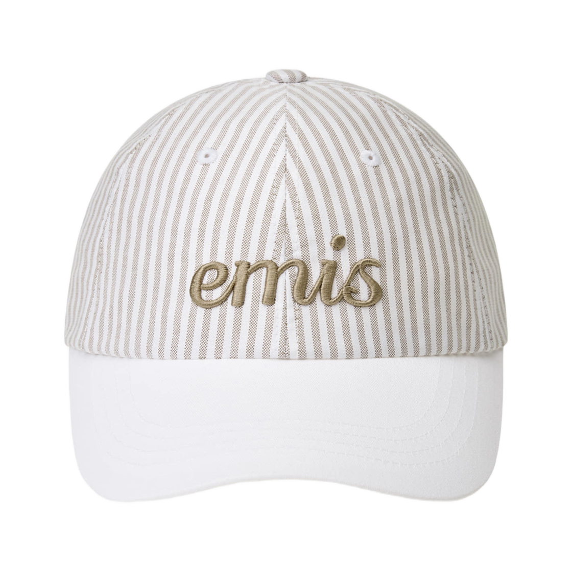이미스 스트라이프 볼캡 베이지(Emis Stripe Ball Cap Beige) - 1