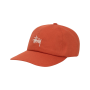 Stussy Basic Stock Low Pro Cap Dusty Orange