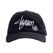 S/Double Shawn Script Strapback Hat Black