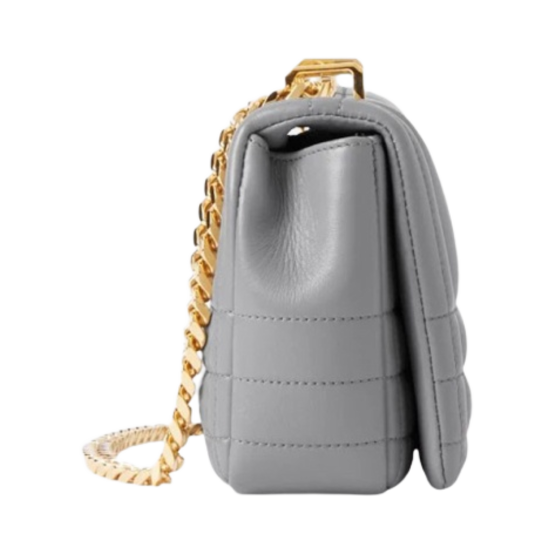 버버리 퀼티드 레더 스몰 롤라백 클라우드 그레이(Burberry Quilted Leather Small Lola Bag Cloud Grey) - 2