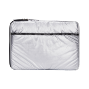 Matin Kim Glossy Smart Clutch Bag Silver