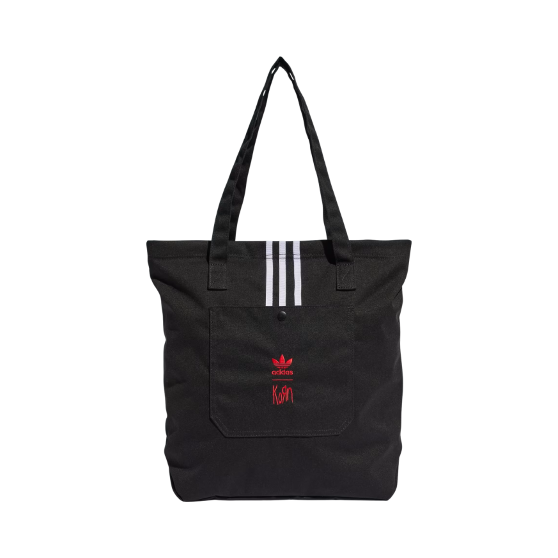 아디다스 x 콘 토트백 블랙(Adidas x KoRn Tote Bag Black) - 1