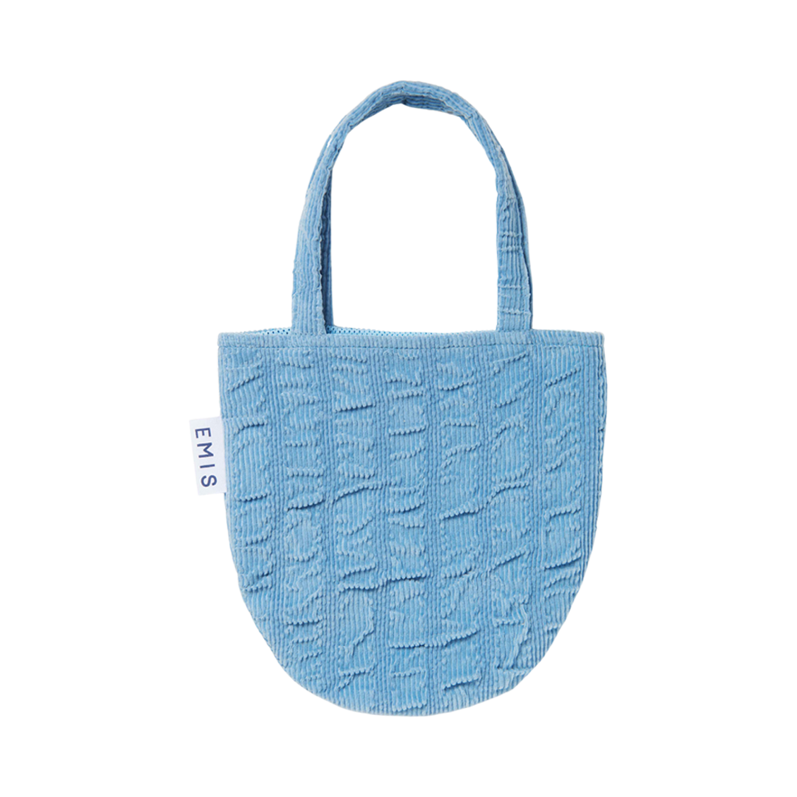이미스 코듀로이 미니백 블루(Emis Corduroy Mini Bag Blue) - 1