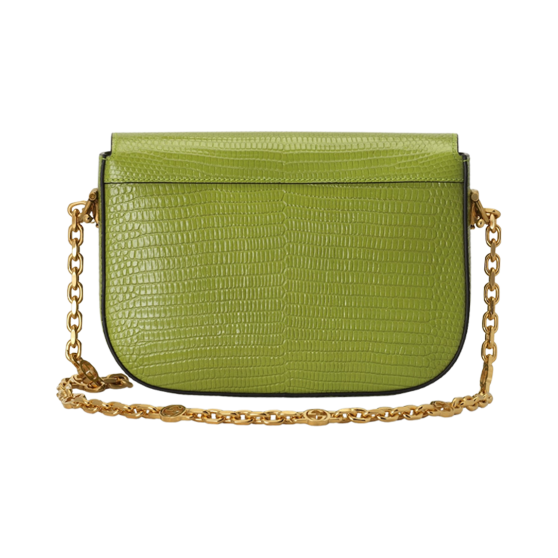 구찌 홀스빗 1955 리자드 미니백 파스텔 그린(Gucci Horsebit 1955 Lizard Mini Bag Pastel Green) - 3