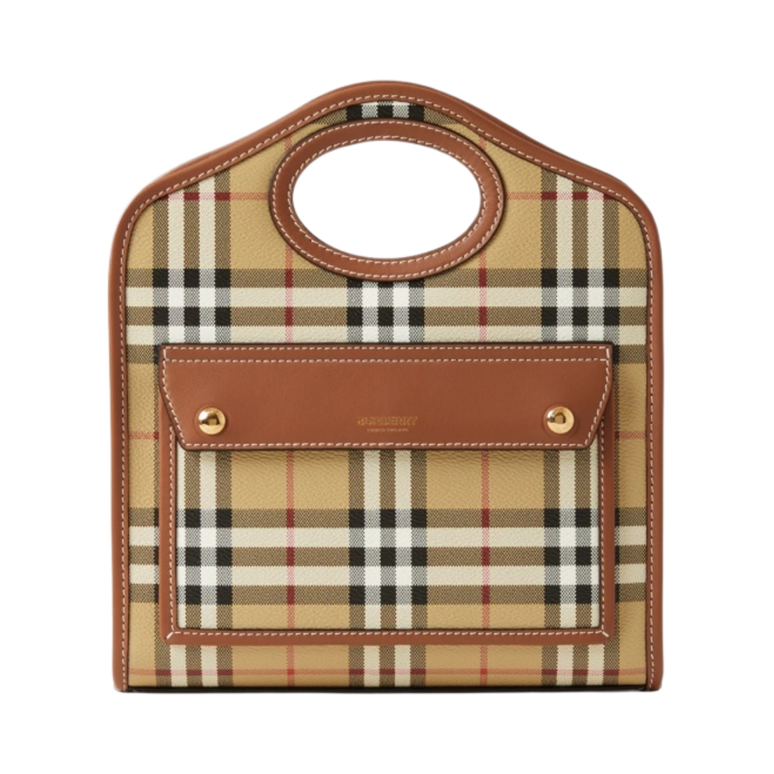 버버리 미니 포켓백 브라이어 브라운(Burberry Mini Pocket Bag Briar Brown) - 1