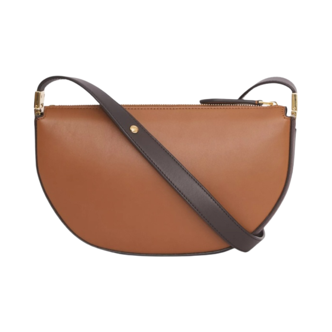 버버리 미니 레더 지퍼 올림피아백 웜 탄(Burberry Mini Leather Zip Olympia Bag Warm Tan) - 2