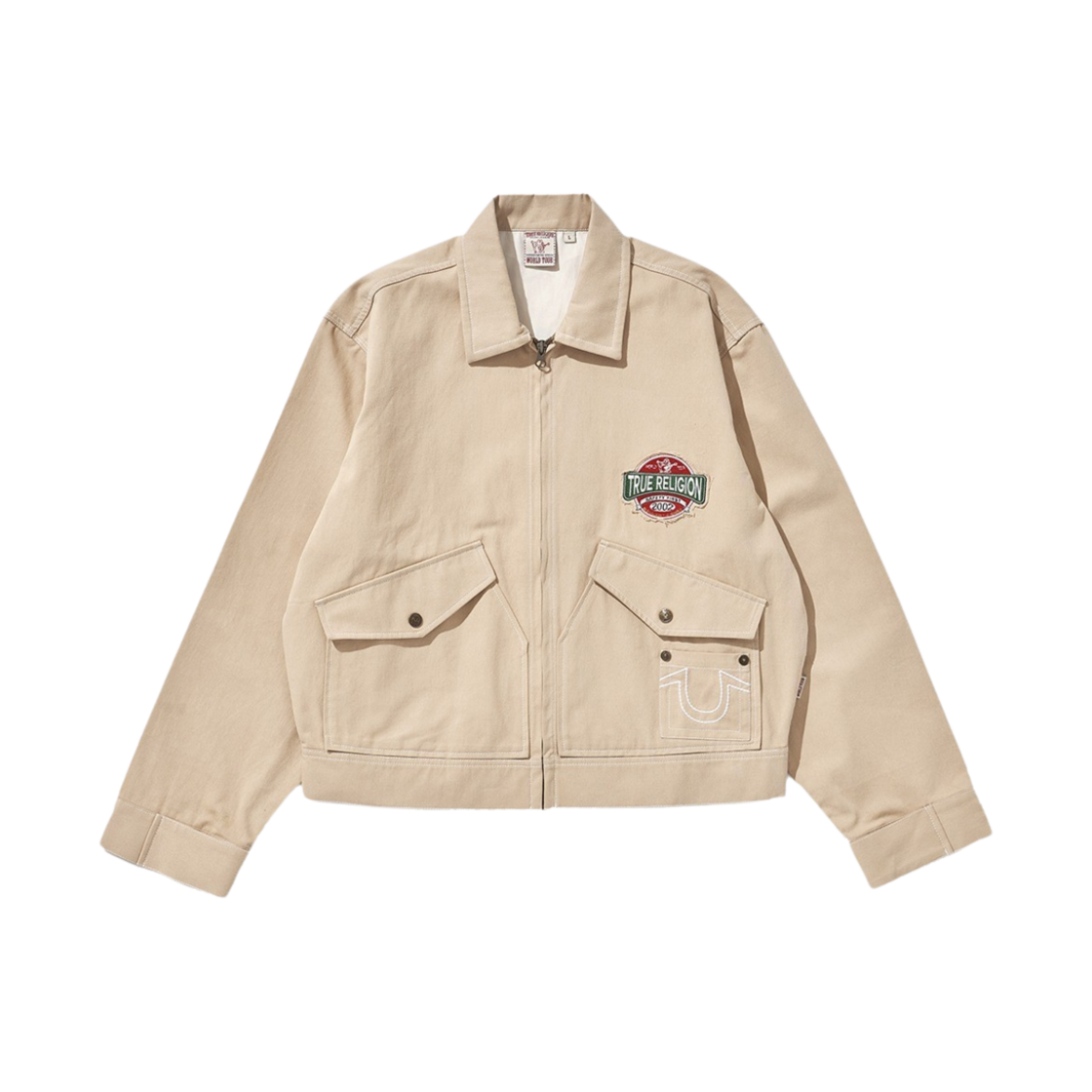 트루릴리젼 메카닉 블루종 베이지