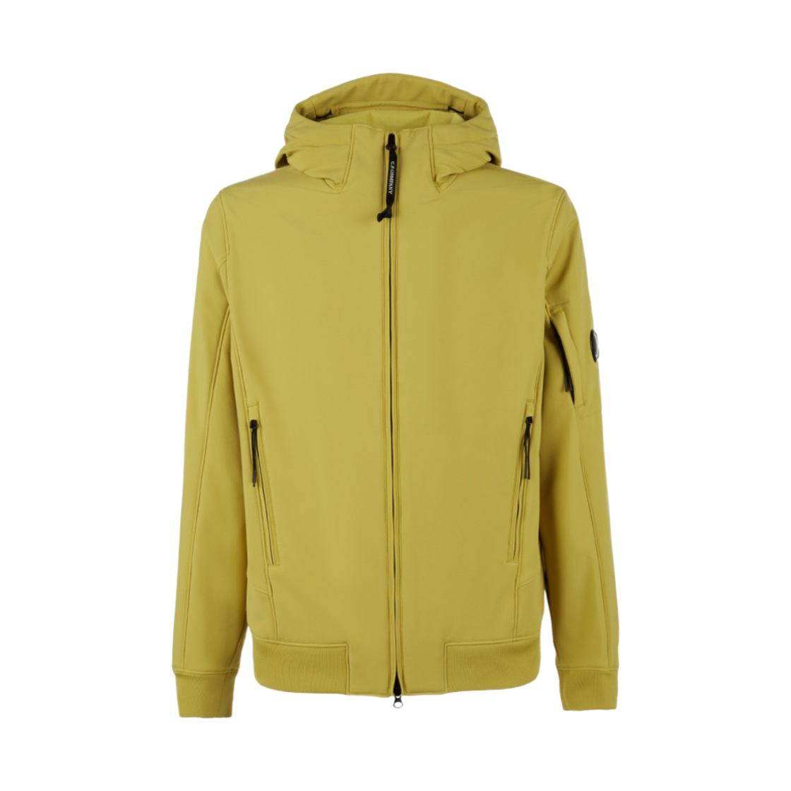 C.P. 컴퍼니 쉘-R 듀얼 지퍼 후드 자켓 골든 팜 옐로우 - 22FW(C.P. Company Shell-R Dual Zip Hooded Jacket Golden Palm Yellow - 22FW) - 1
