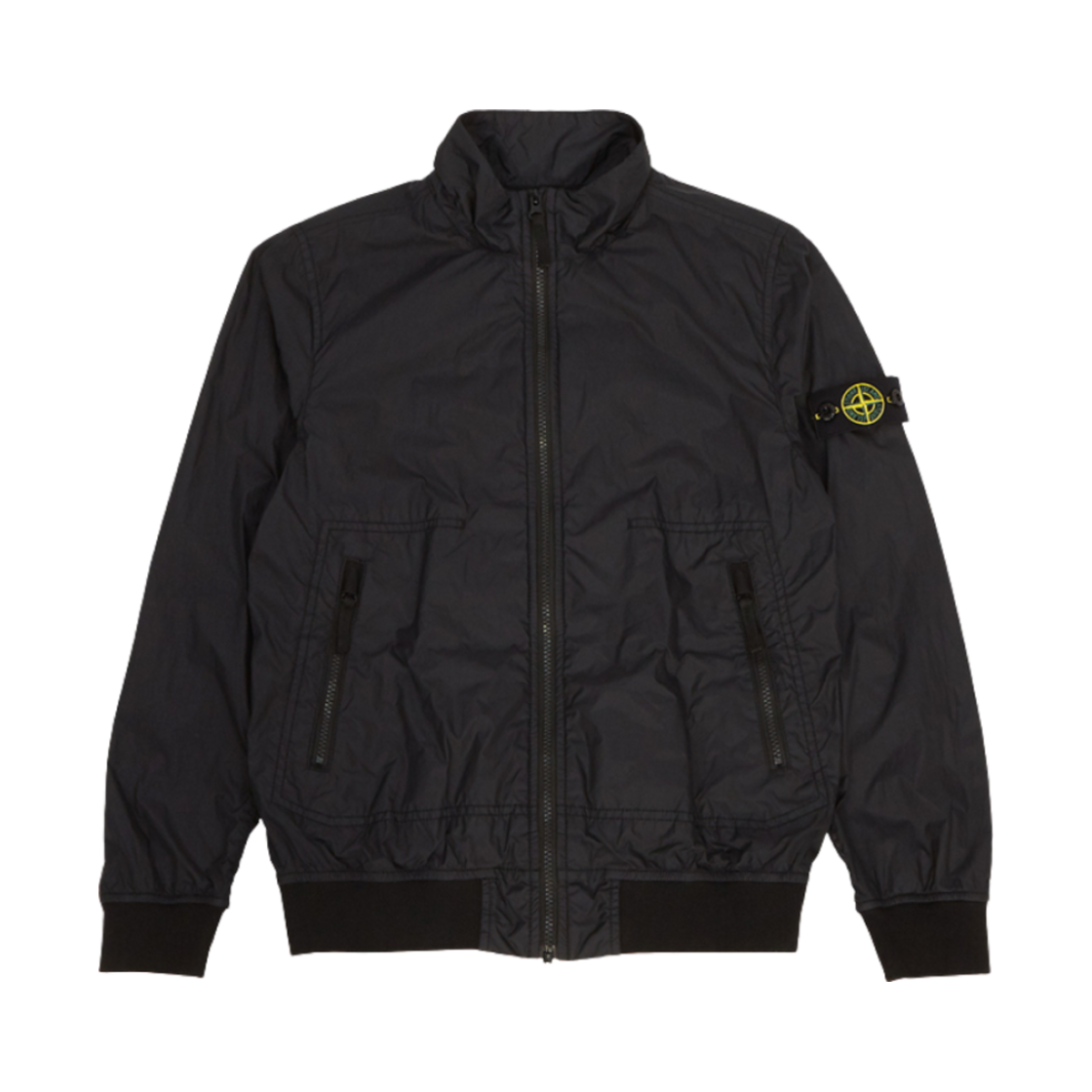 (키즈) 스톤 아일랜드 40333 와펜 패치 봄버 자켓 블랙 - 24SS((Kids) Stone Island 40333 Wappen Patch Bomber Jacket Black - 24SS) - 1