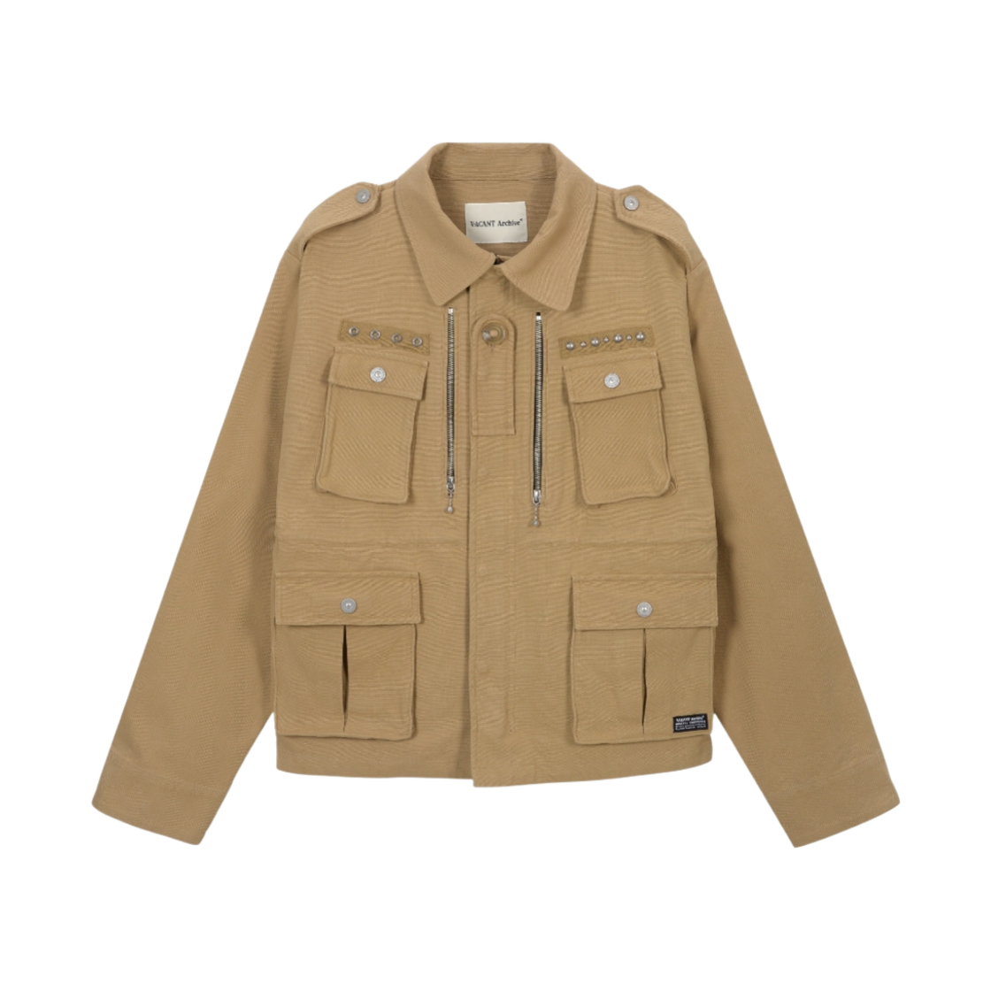 VCK251JK002KH10 Vacant Archive Dalot Safari Jacket Beige