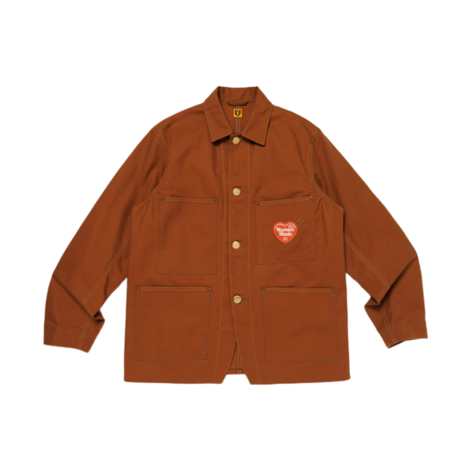 HUMAN MADE Duck カバーオール ジャケット ブラウン HUMAN MADE Duck Coverall Jacket in Brown | SVD USA