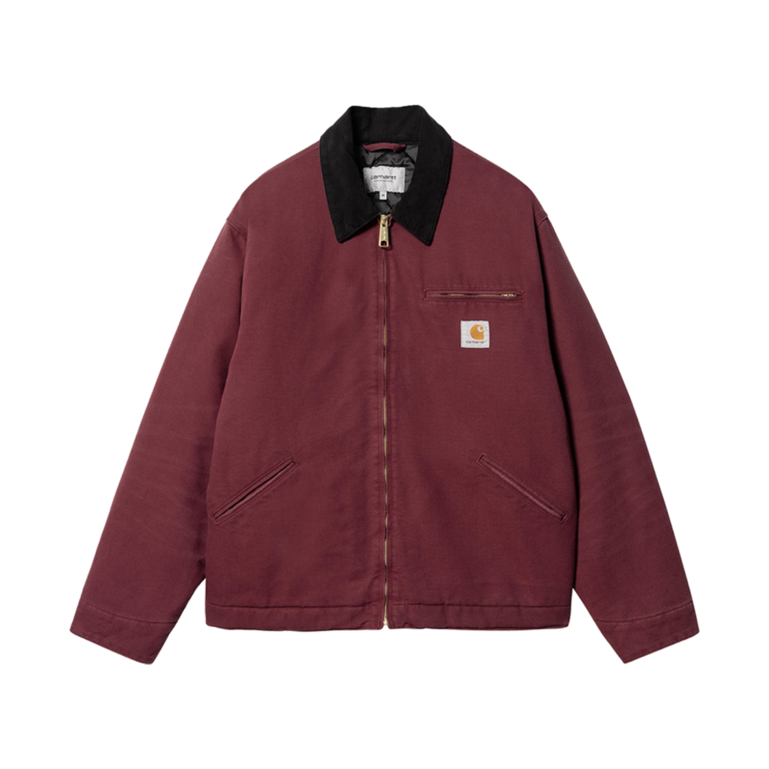 칼하트 WIP 오가닉 코튼 디어본 캔버스 OG 디트로이트 자켓 말벡 에이지드 캔버스 - 윈터(Carhartt WIP Organic Cotton Dearborn Canvas OG Detroit Jacket Malbec Aged Canvas - Winter)