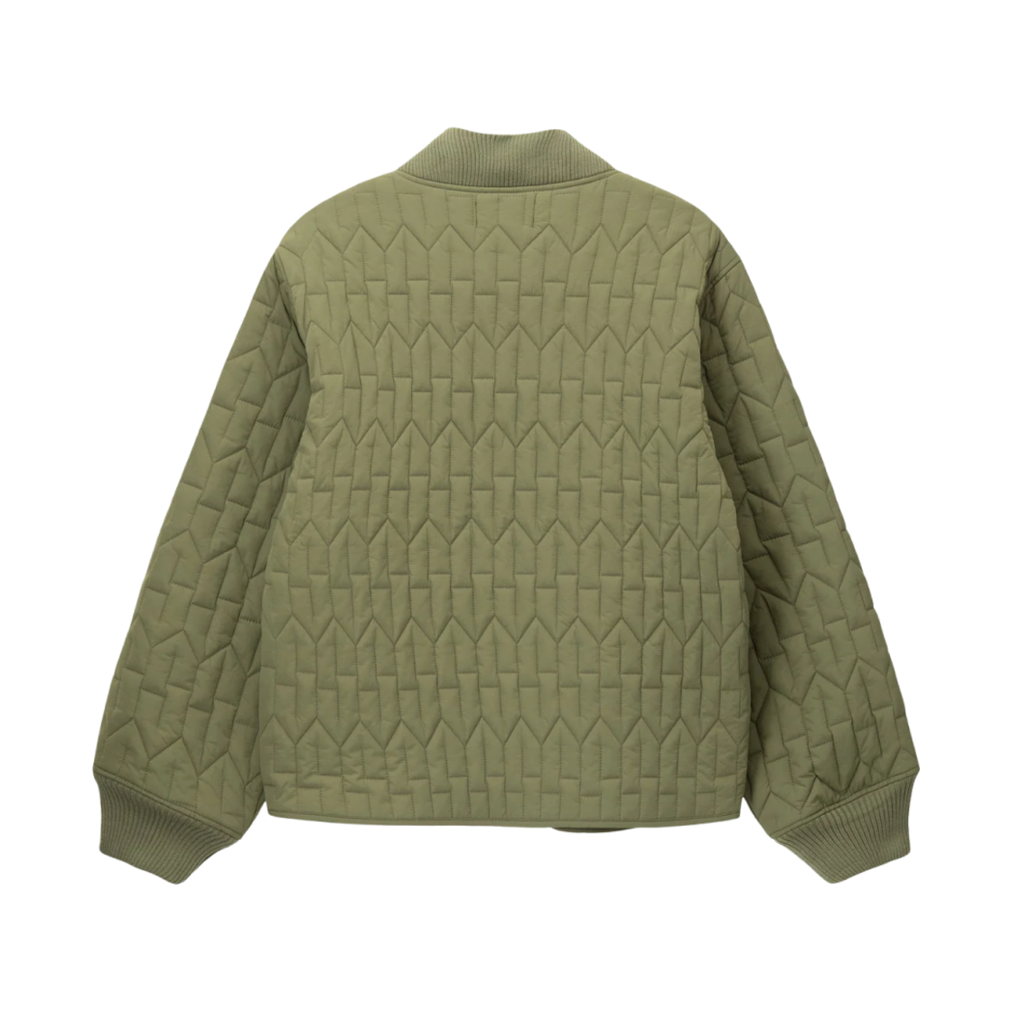 스투시 S 퀼티드 라이너 자켓 올리브(Stussy S Quilted Liner Jacket Olive) - 2