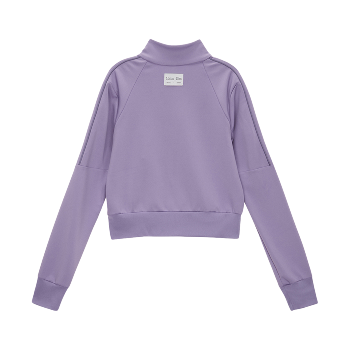 アウターその他 [MATINKIM]piping crop track jumper in lilac W) 마뗑킴 파이핑 크롭 트랙 점퍼 라일락 | Matin Kim | KREAM