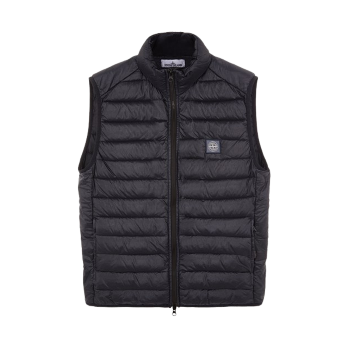 스톤 아일랜드 G0524 룸 웨이븐 챔버스 R-나일론 다운-TC 라이트 다운 베스트 블루 - 24SS(Stone Island G0524 Loom Woven Chambers R-Nylon Down-TC Light Down Vest Blue - 24SS) - 1