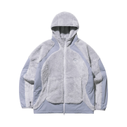 Sansan Gear Fleece Hooded Jacket Light Grey - 23FW