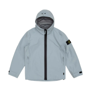 Stone Island 41826 3L Gore-Tex Hooded Jacket Light Grey - 22FW