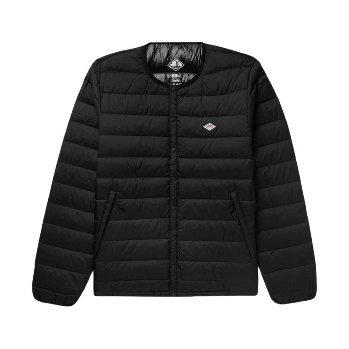 DT-A0025 Danton Inner Down Crewneck Jacket Black