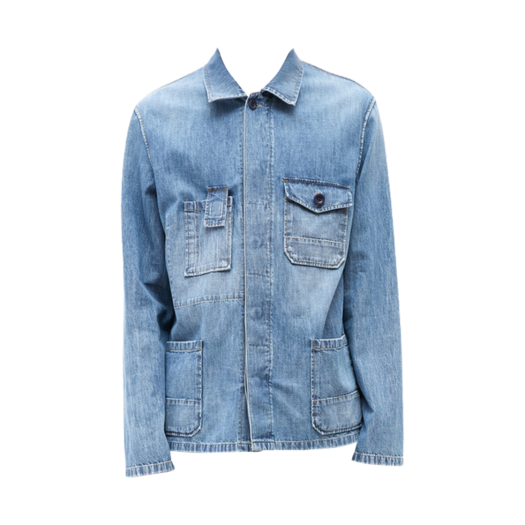 Maison Margiela Pockets Shirt Jacket Indigo