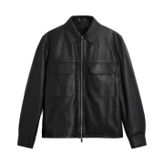 Zara Leather Jacket Black