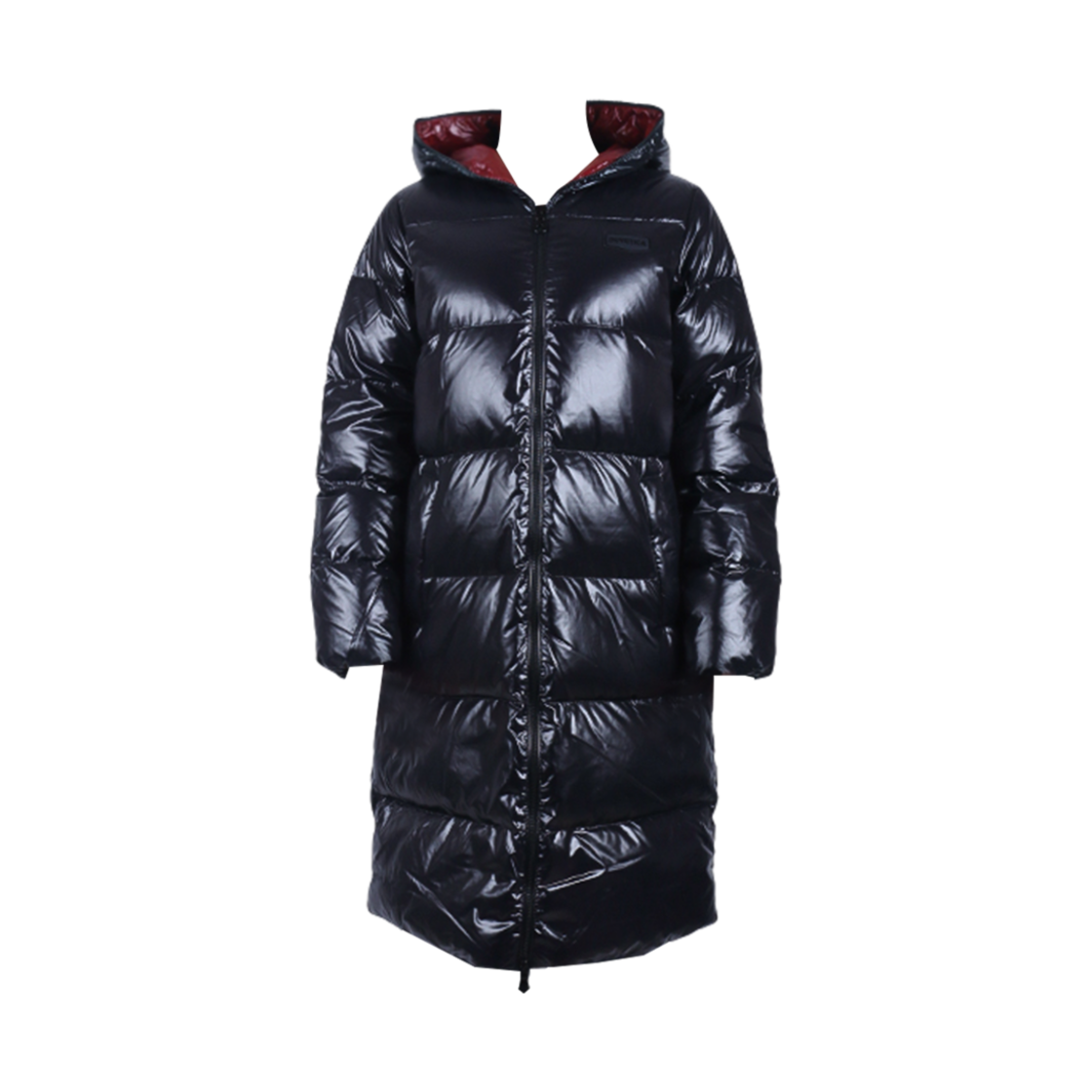(W) 듀베티카 크레나 롱 다운 자켓 블랙((W) Duvetica Crenna Long Down Jacket Black)