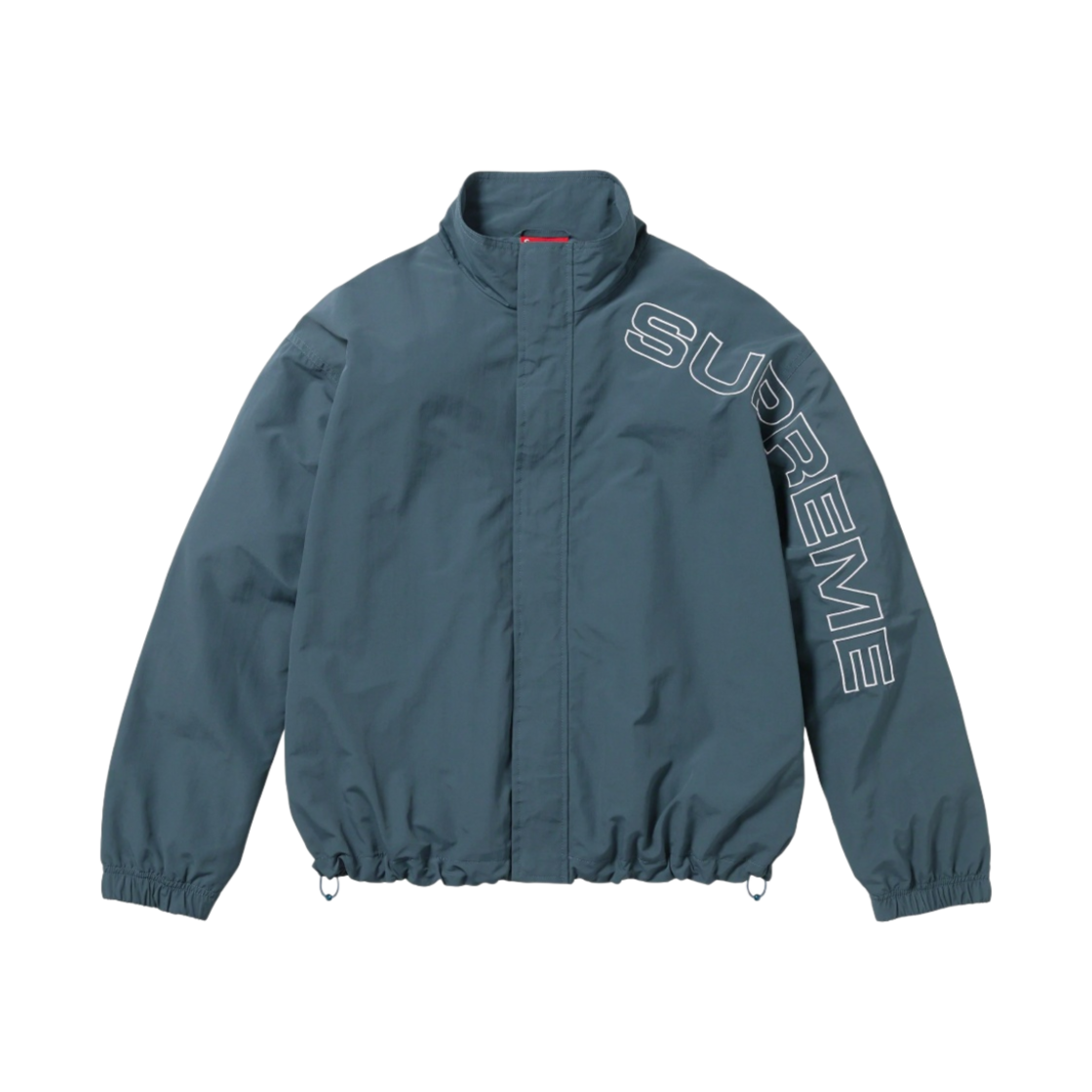 슈프림 스펠아웃 자수 트랙 자켓 다크 블루 - 23FW